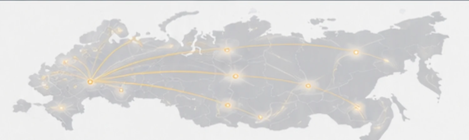 География поставок по России